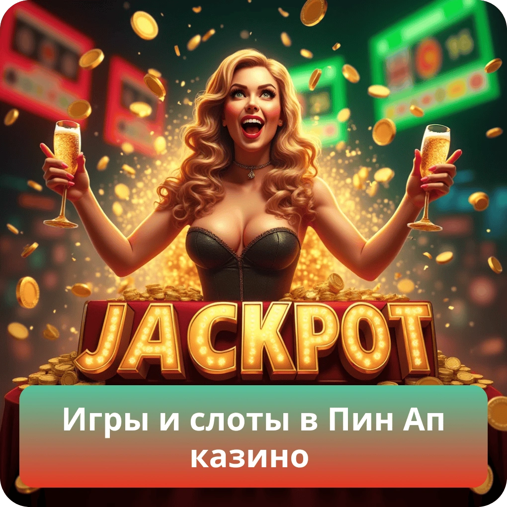Игры и слоты в Пин Ап казино